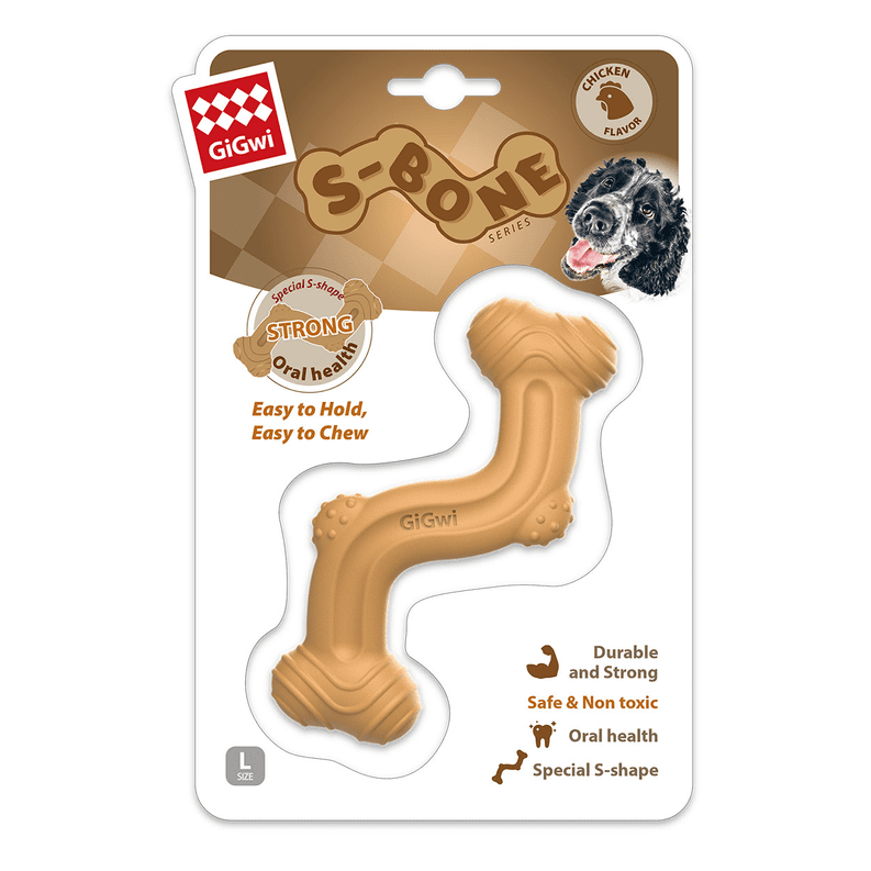 Nylon Bone - S Shape - Large