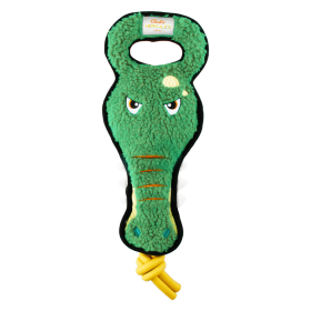 Crocodile Tug Rope with Squeaker