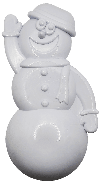 MKB Snowman Ultra Durable Nylon Dog Chew Toy for Aggressive Chewers