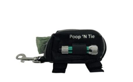 Poop 'N Tie Fabric Waste Bag Dispenser With 2 Rolls