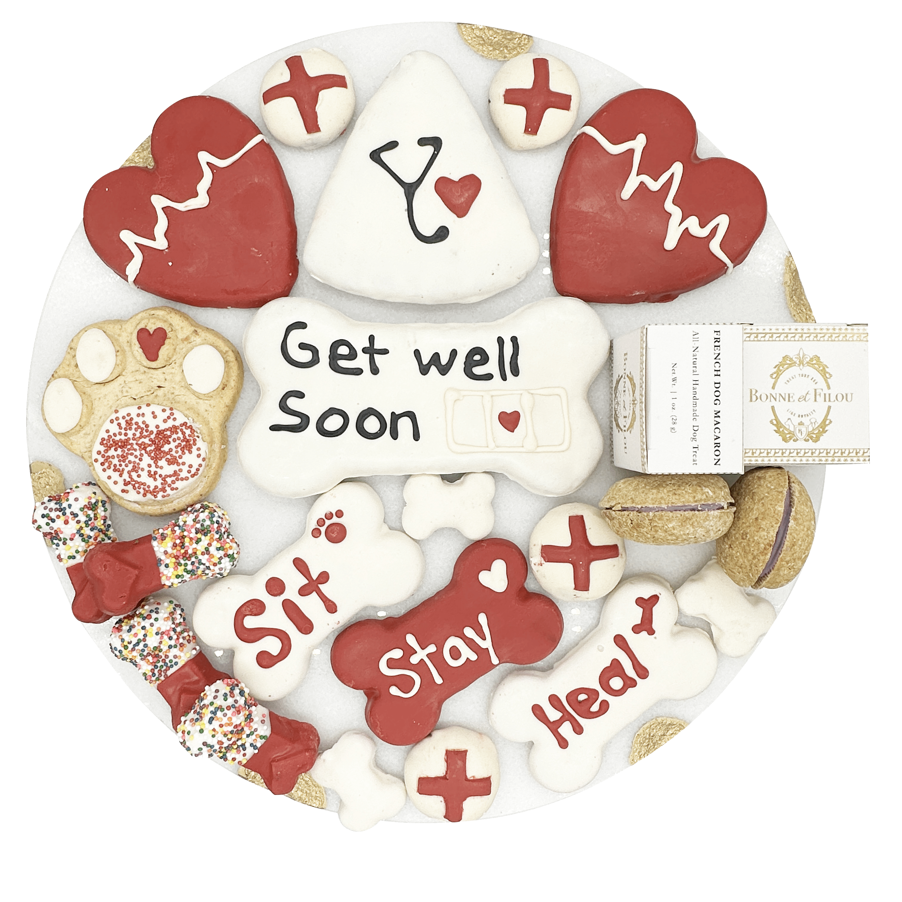 Get Well Soon Dog Treat Box