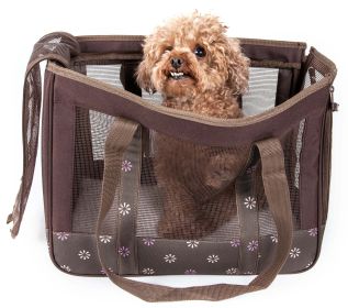 Pet Life Posh Fashion Pet Carrier With Surround View