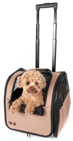 Pet Life Travel Pet Carrier With Wheels