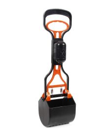 Pet Life Squeeze-N-Scoop Lightweight Pooper Scooper with Waste Bag Holder