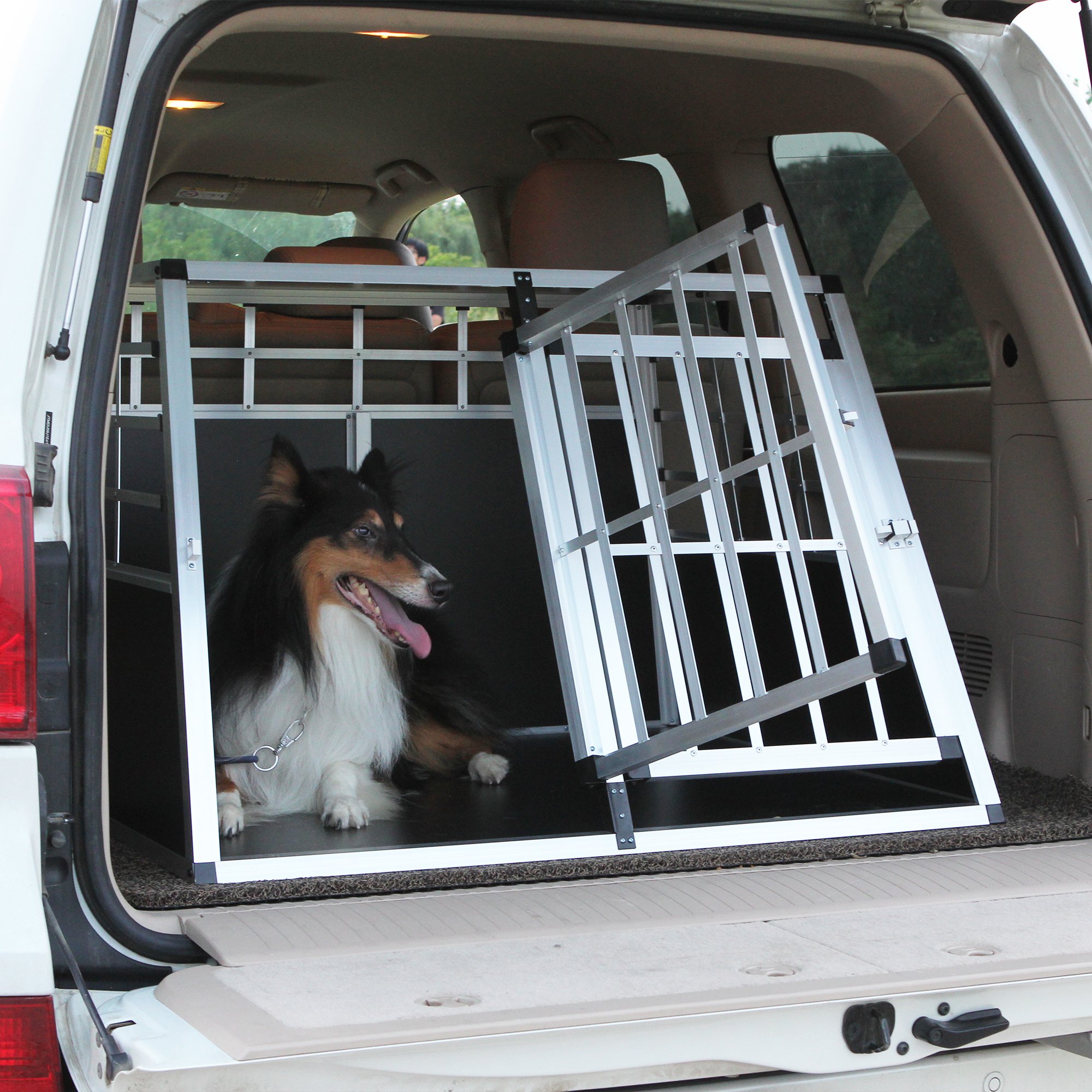 Puppy Travel Carrier Crate with Double Doors