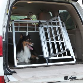 Puppy Travel Carrier Crate with Double Doors