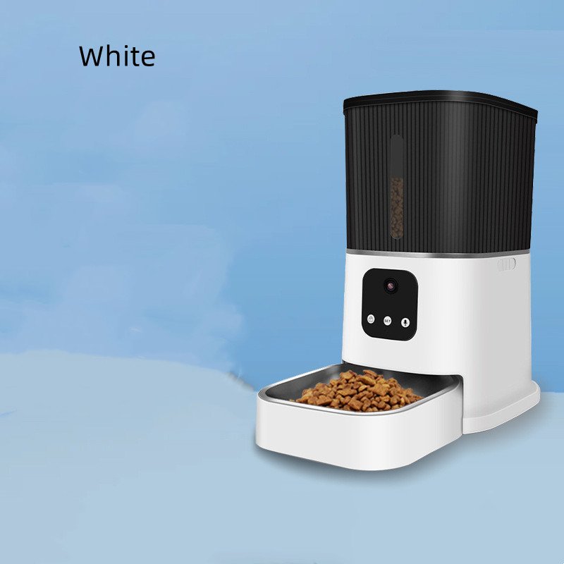 Remote Control Intelligent Feeding Machine (Option: PT05 White-US)