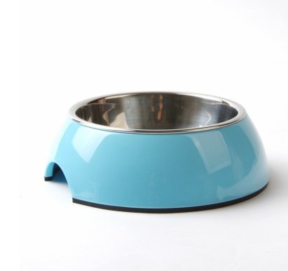 Melamine Stainless Steel Bowl (Option: L-BB Blue)