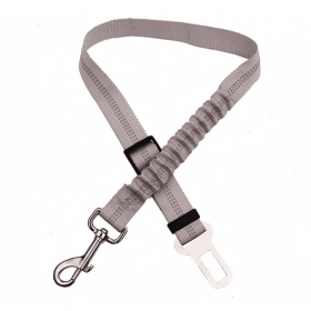 Car Elastic Safety Leash (Color: gray)