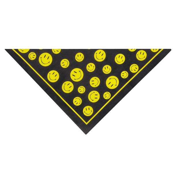 TP  Bandana Blk (Type: Smiley Face)