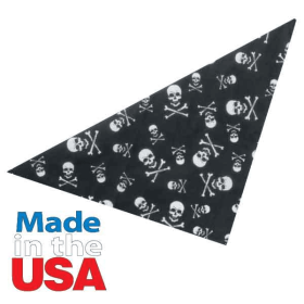 TP Bandana Blk (Type: Skulls & Crossbones)