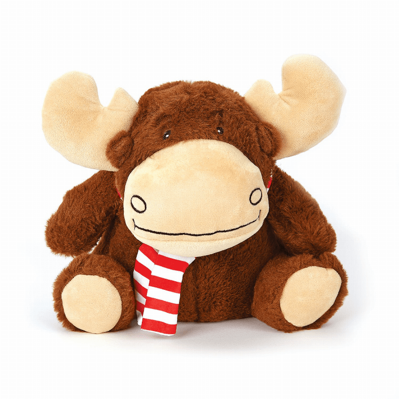 Chuckles Plush Dog Toy (Type: moose)