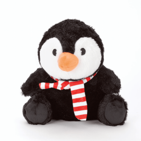 Chuckles Plush Dog Toy (Type: Penguin)