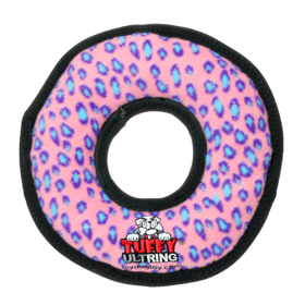 Tuffy Ultimate Ring Toy (Color: Pink, size: large)