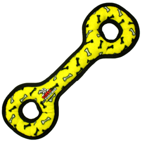 Tuffy Ultimate Tug-O-War Toy (Color: Yellow, size: large)