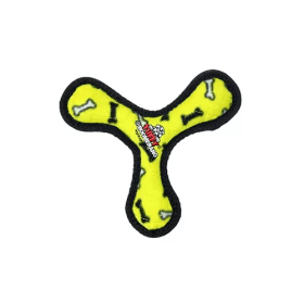Tuffy Jr Boomerang Toy (Color: Yellow, size: Junior)