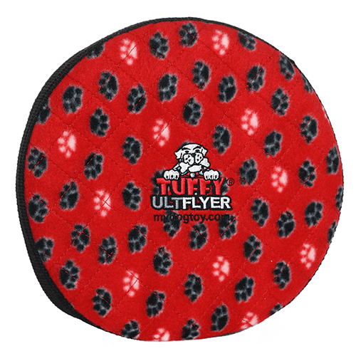 Tuffy Ultimate Flyer Toy (Color: Red, size: large)