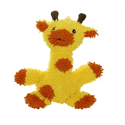 Mighty Microfiber Giraffe (Color: Yellow & Brown, size: medium)