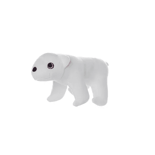 Mighty Jr Arctic Santa Toy (Color: White, size: Junior)
