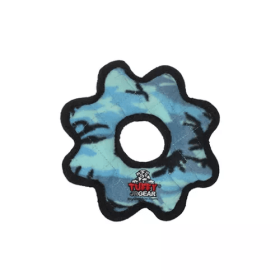 Tuffy Jr Gear Ring Toy (Color: Blue, size: Junior)