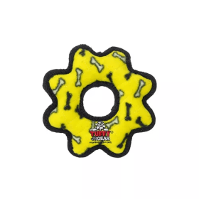 Tuffy Jr Gear Ring Toy (Color: Yellow, size: Junior)
