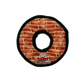 Tuffy Mega Jr Ring Toy (Color: Rust, size: Mega)