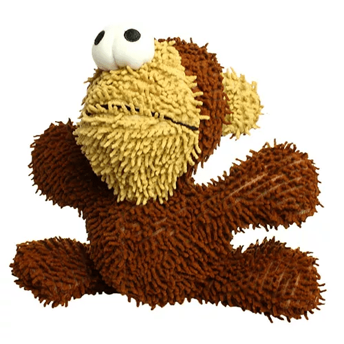 Mighty Microfiber Monkey Toy (Color: Brown, size: large)