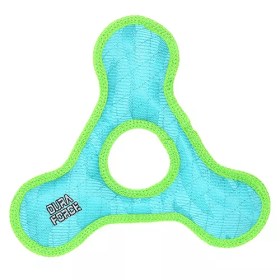 DuraForce Triangle Ring Toy (Color: Blue/Green, size: one size)