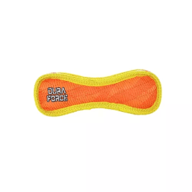 DuraForce Jr Bone Toy (Color: Orange-Yellow, size: Junior)