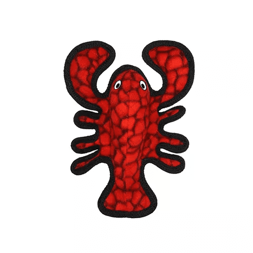 Tuffy Ocean Creature Jr Lobster Toy (Color: Red, size: Junior)