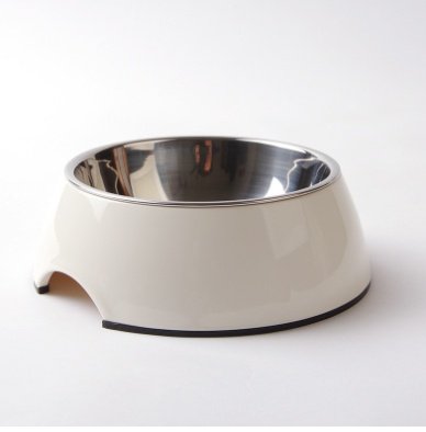 Melamine Stainless Steel Bowl (Option: XL-White)