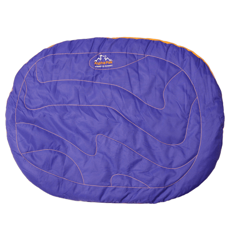Eclipse Compressible Waterproof Dog Sleeping Mat (Color: Blue)