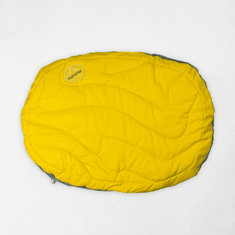 Eclipse Compressible Waterproof Dog Sleeping Mat (Color: Yellow)
