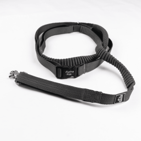 Cascades Stretchable Runner Dog Leash (Color: graphite)