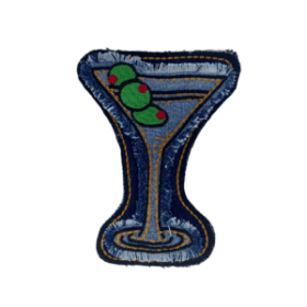 Crinkle Coctail Toy (Type: martini)