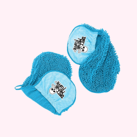 Blue Bath Towel (statement: "Dirty Motha Fluffa" Cutest Bitch")