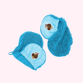 Blue Bath Towel (statement: "Spoiled")