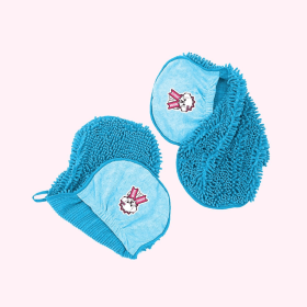 Blue Bath Towel (statement: "Cutest Bitch")
