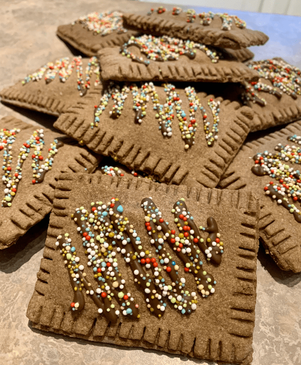 Pup Tart (large) (flavor: Carob & Strawberry)