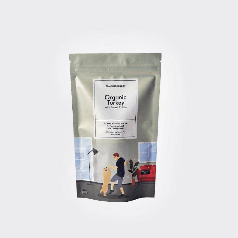 Dog Treats Organic  6oz (flavor: turkey with sweet potato)