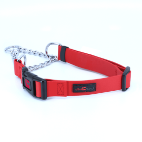 Ultrahund Martingale Collar (Color: Red, size: 16"-22" x 1")