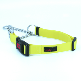 Ultrahund Martingale Collar (Color: Yellow, size: 16"-22" x 1")