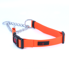 Ultrahund Martingale Collar (Color: Orange, size: 12"-16" x 3/4")