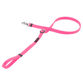 Boss Adjustable Leash For Dogs (Color: Pink, size: 5/8" x 4'-6')