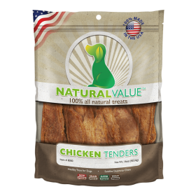 Natural Value - Soft Chew  Tenders - 14 oz (flavor: chicken)