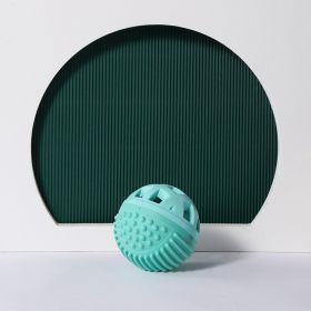 Dog Treat Leakage Outdoor Toy (Option: Green Ball)