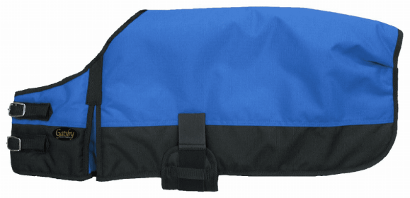 Gatsby 600D Ripstop Waterproof Dog Blanket (Color: R. Blue / Black, size: medium)