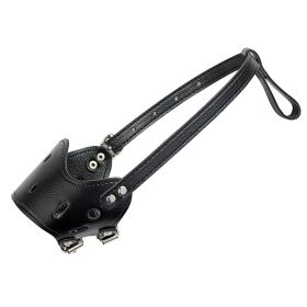 Anti-Barking Comfort Dog Muzzle (Option: Black-XL)