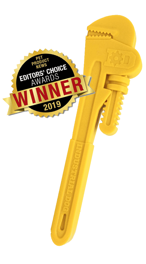 ID Ultra Durable Nylon Dog Chew Toy for Aggressive Chewers (Type: pipe wrench)