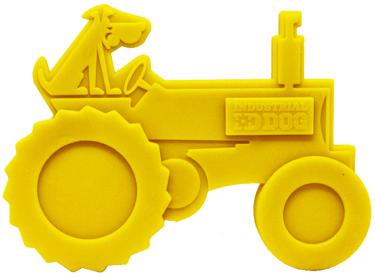 ID Ultra Durable Nylon Dog Chew Toy for Aggressive Chewers (Type: tractor)